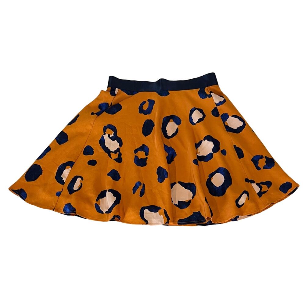 Philip Lim 3.1 Skirt for Target Animal Leopard Print Skater Flare Mini size 6